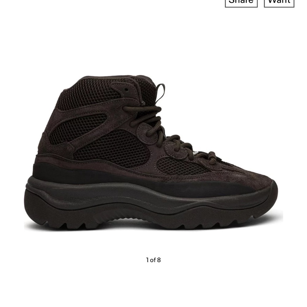 looking for yeezy boots size 7.5/8 in mens